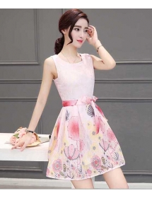 dress korea D3946