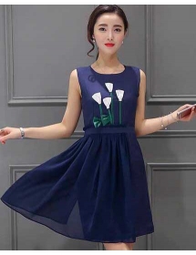 dress wanita import D4320