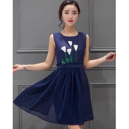 dress wanita import D4320