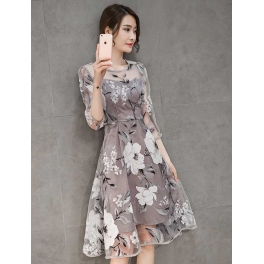 dress korea D4334