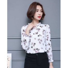 blouse motif bunga T3835