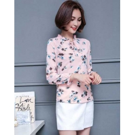 blouse motif bunga T3836