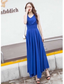 long dress chiffon D4423