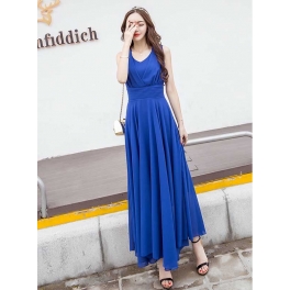 long dress chiffon D4423