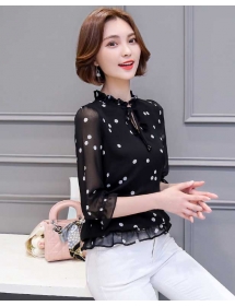 blouse polkadot import T3894